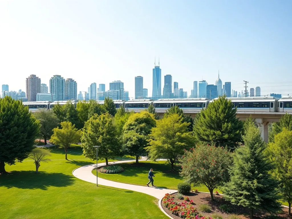 Wpływ metra i transportu na cenę działki w Warszawie