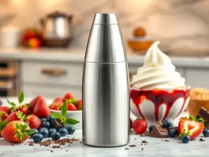 Maszyna do bitej śmietany – wsparcie w produkcji deserów lodowych