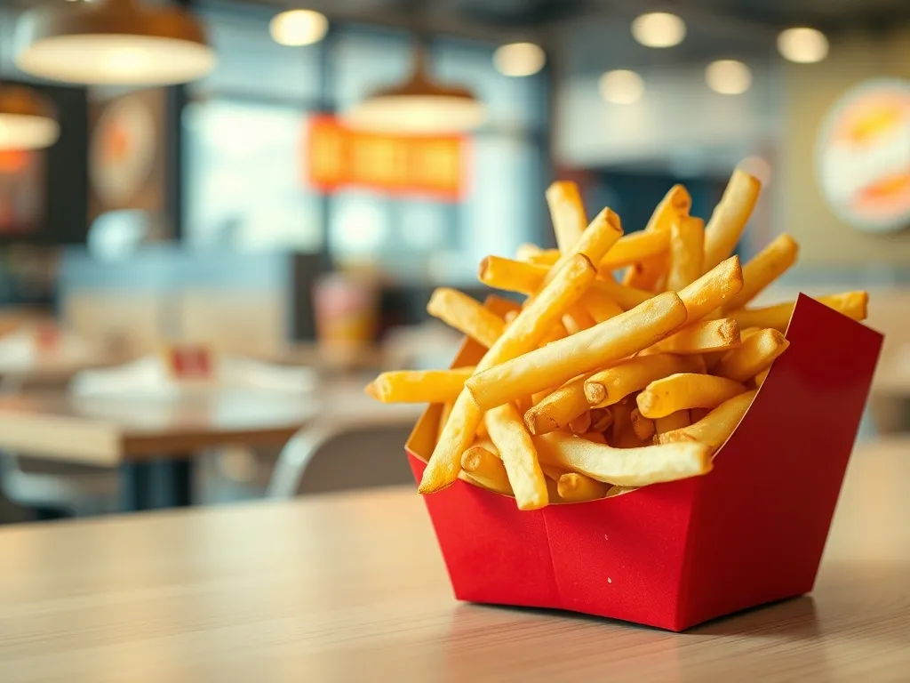 Ile kosztują duże frytki w McDonald's? Sprawdź aktualne ceny!
