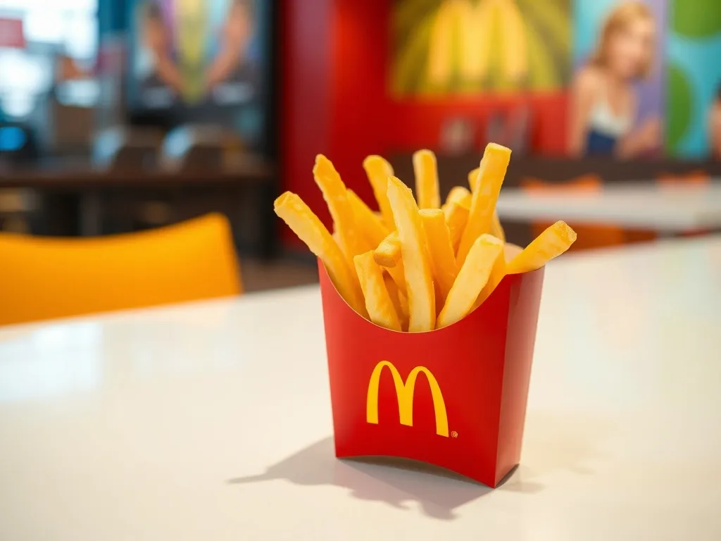 Średnie frytki McDonald's: ile mają kcal i co warto wiedzieć?