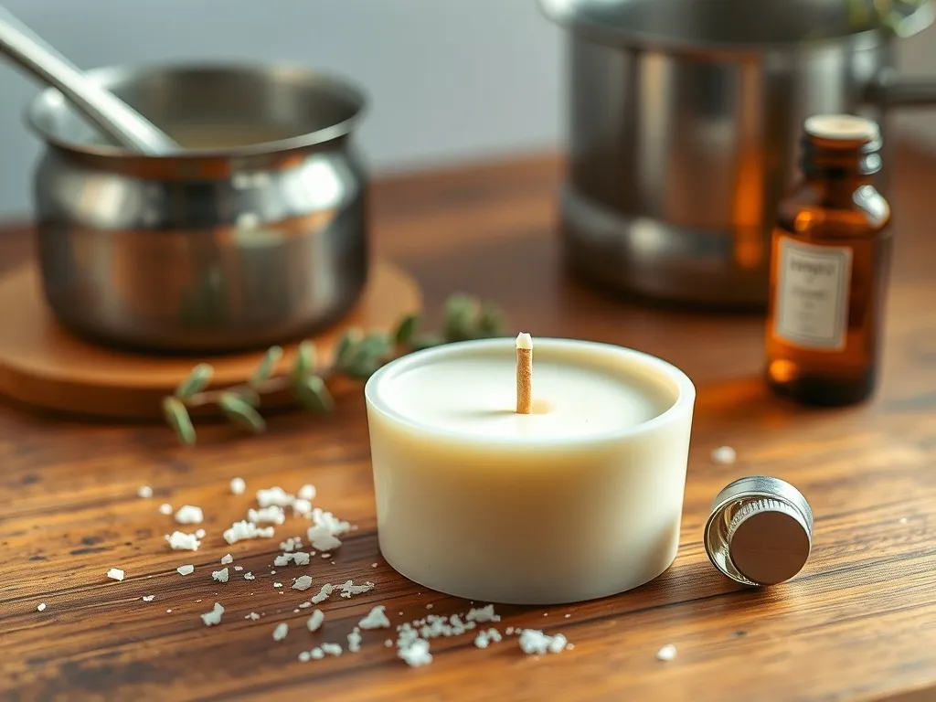 Jak zrobić świecę sojową w formie?