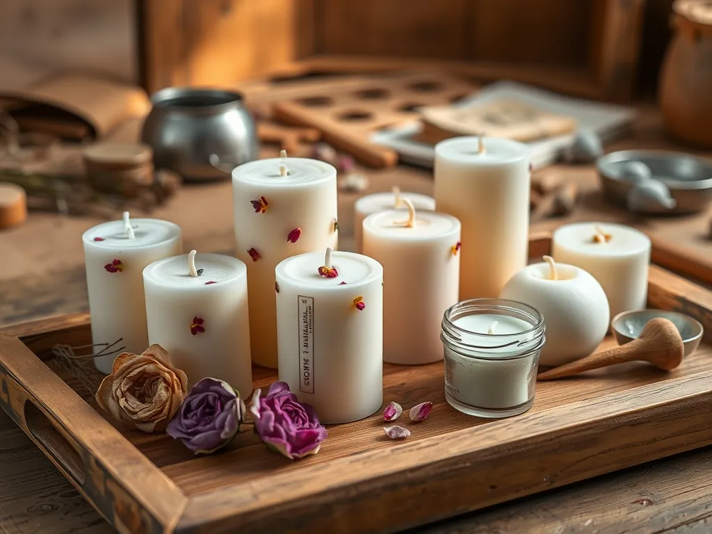 Jak robić świece ozdobne?