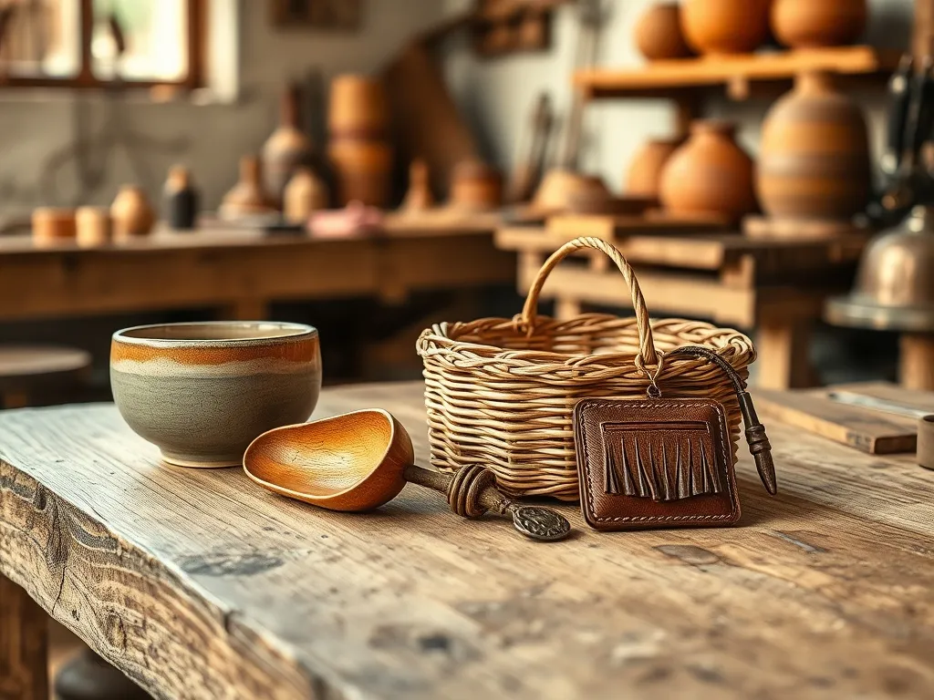 Jakie są 5 przykładów rzemiosła?