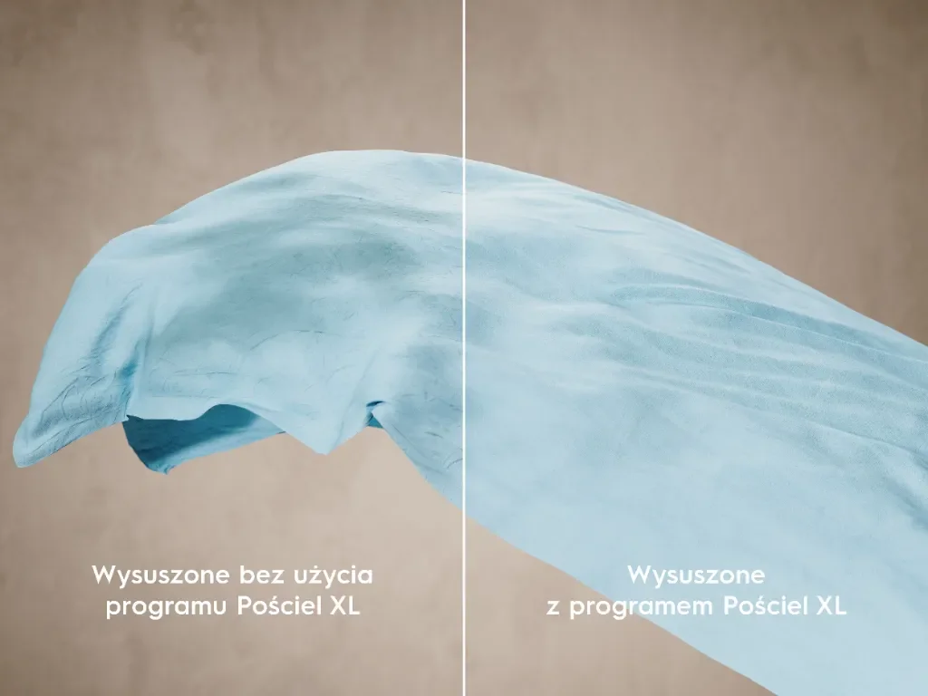 Program Pościel XL do suszenia pościeli i większych tekstyliów