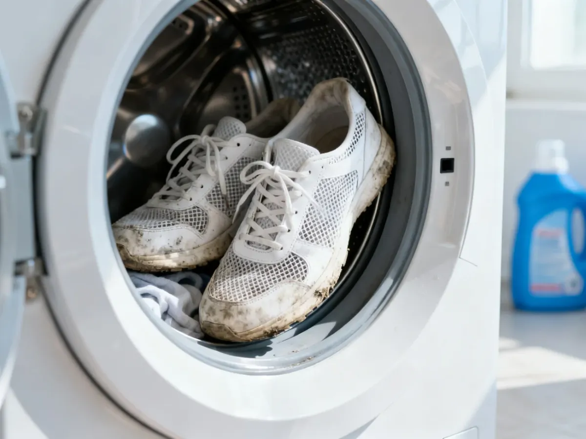 Czy można prać w pralce buty sportowe?